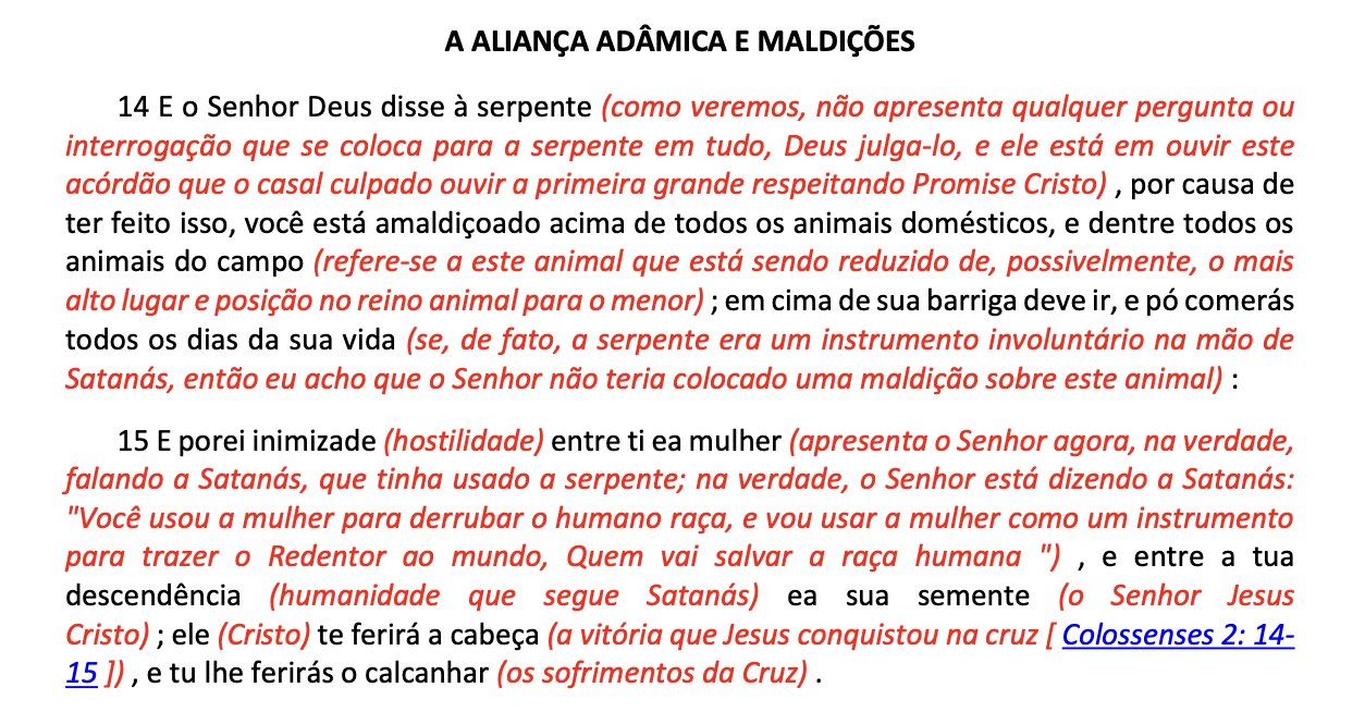 Página real do Guia — a aliança adâmica explicada